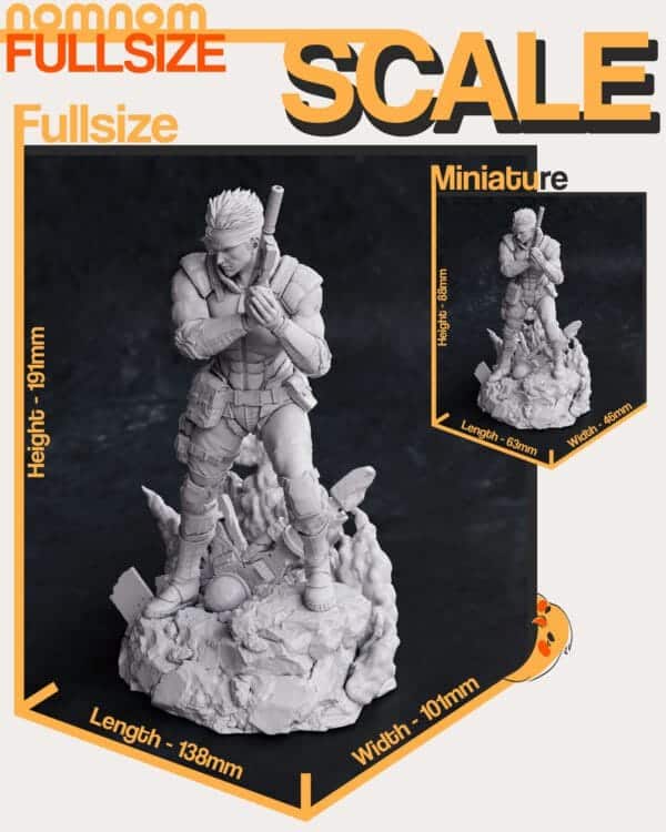 Solid Snake - Metal Gear Solid - obrazek 5
