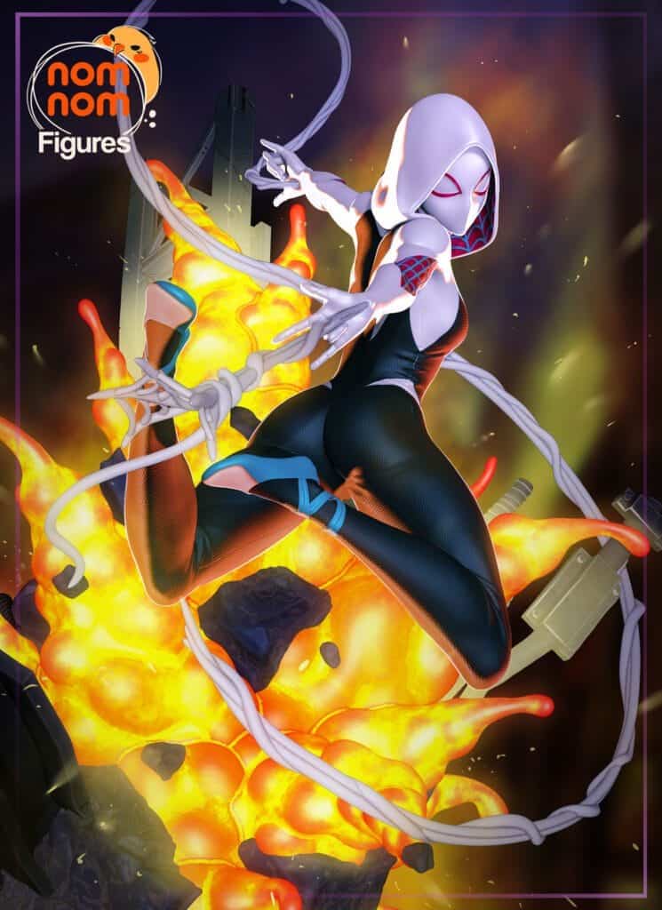 Spider Gwen - Into the Spider Verse - figurka 3D Drukarnia Marzeń