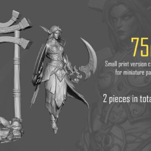 Tyrande Whisperwind - World of Warcraft - miniatura 5