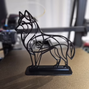 Figurka geometryczna Husky - miniatura 3