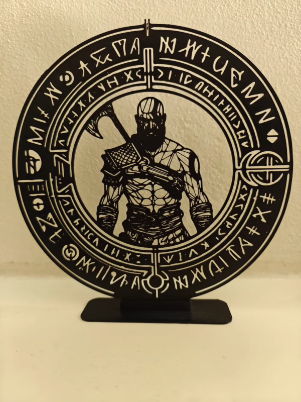 Figurka geometryczna Kratos God of War - obrazek 2