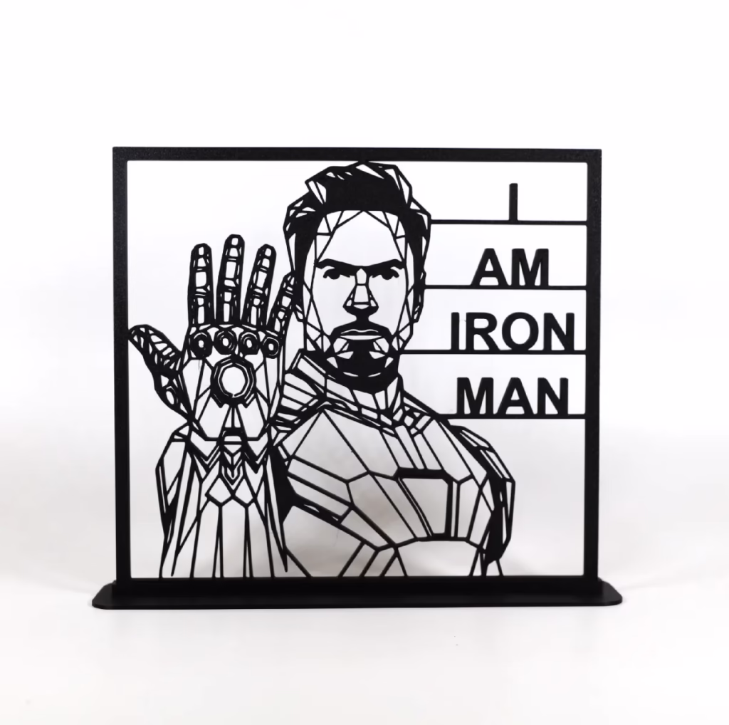 Figurka geometryczna Iron Man Tony Stark - figurka 3D Drukarnia Marzeń