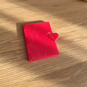 Mini Pudełko na Voucher Kartę Podarunkową Walentynki Serce - miniatura 2
