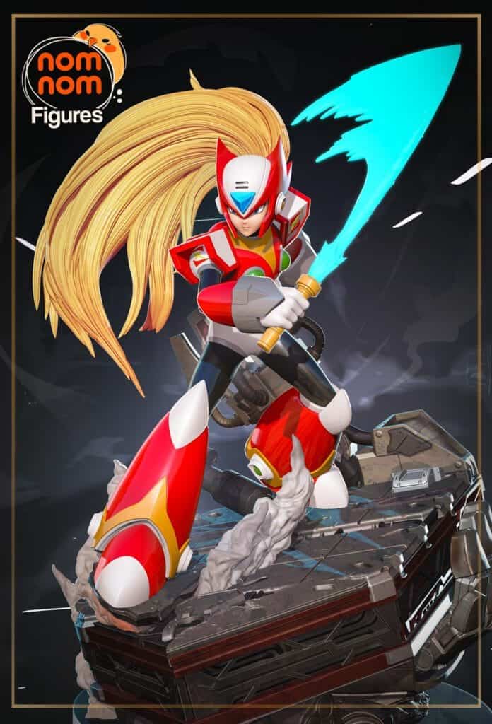 Zero - Mega Man - figurka 3D Drukarnia Marzeń