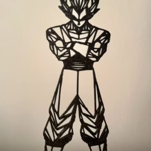 Figurka geometryczna Vegeta z Dragon Ball - miniatura 2