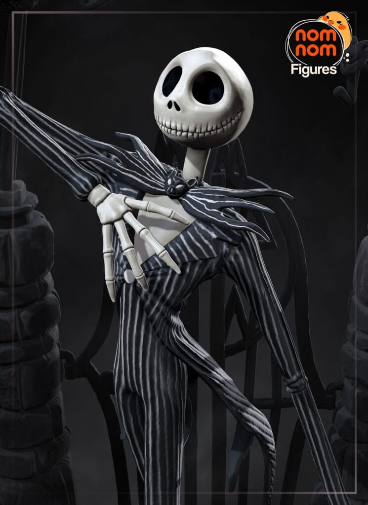 Jack Skellington - The Nightmare Before Christmas - figurka 3D Drukarnia Marzeń