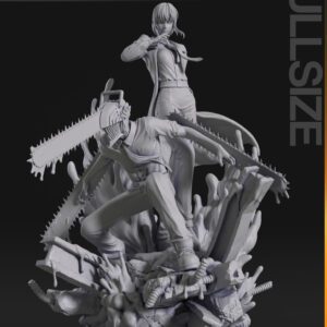 Makima & Denji - Chainsaw Man - miniatura 2