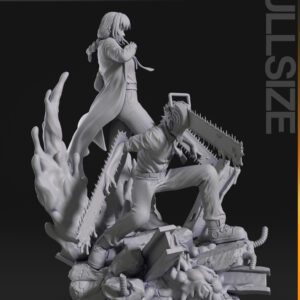 Makima & Denji - Chainsaw Man - miniatura 4