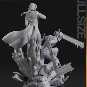 Makima & Denji - Chainsaw Man - miniatura 5