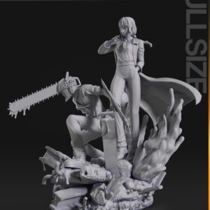 Makima & Denji - Chainsaw Man - miniatura 3