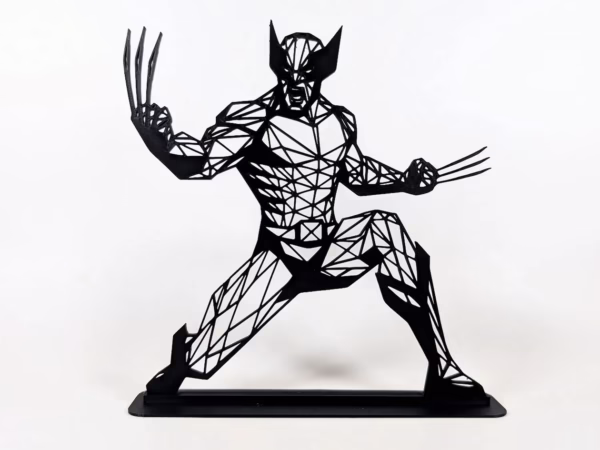 Figurka geometryczna Wolverine