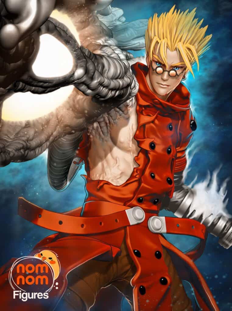 Vash Stampede - Trigun - figurka 3D Drukarnia Marzeń