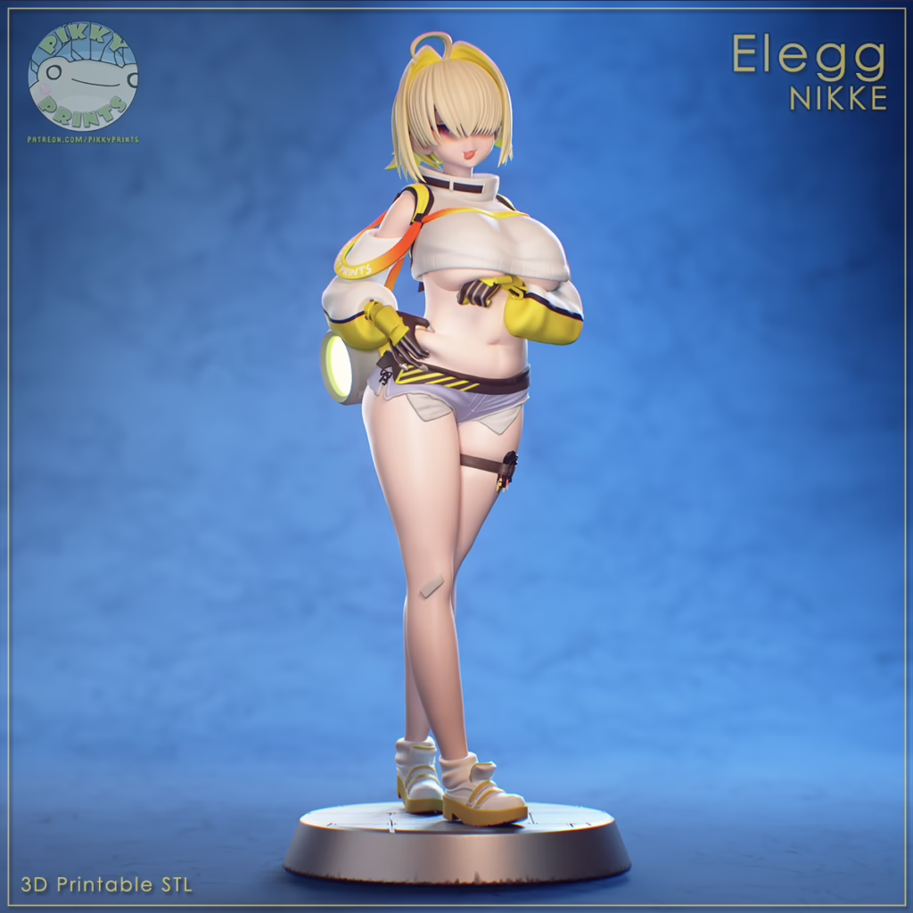 Elegg - Goddess of Victory: Nikke - figurka 3D Drukarnia Marzeń