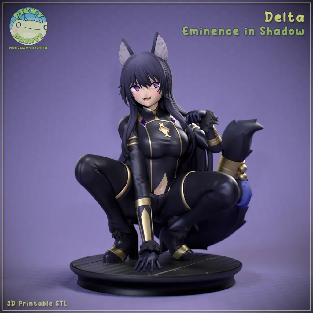 Delta - Eminence in Shadow - figurka 3D Drukarnia Marzeń