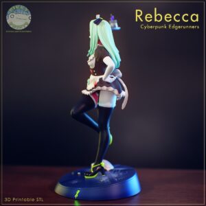 Maid Rebecca - Cyberpunk: Edgerunners - miniatura 4