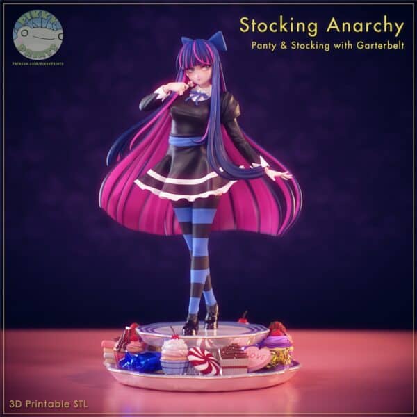 Stocking Anarchy - Panty & Stocking with Garterbelt - obrazek 2