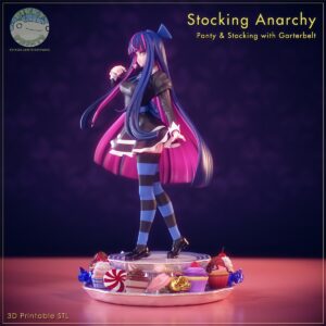 Stocking Anarchy - Panty & Stocking with Garterbelt - miniatura 4