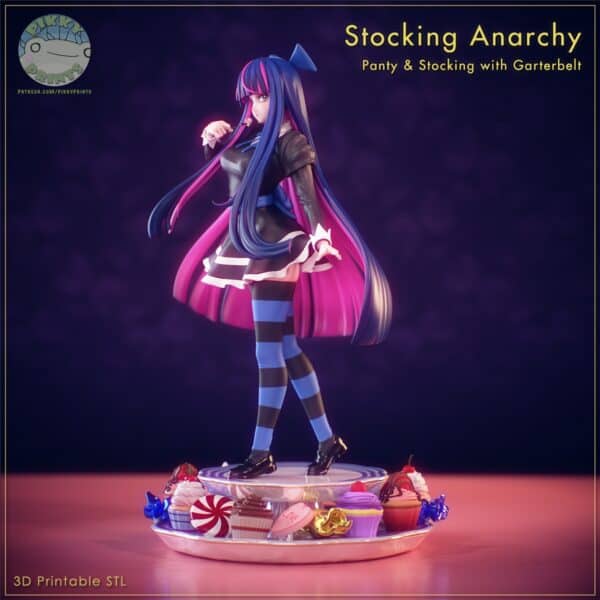 Stocking Anarchy - Panty & Stocking with Garterbelt - obrazek 4