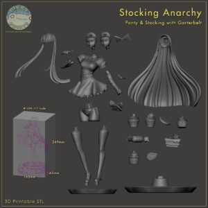 Stocking Anarchy - Panty & Stocking with Garterbelt - miniatura 7