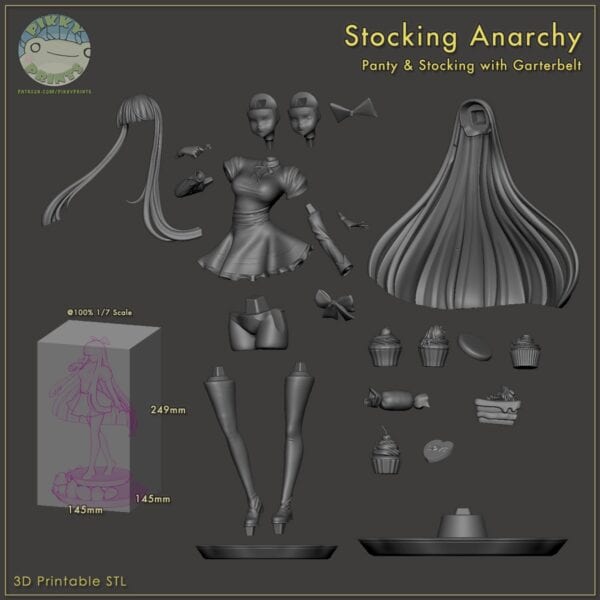 Stocking Anarchy - Panty & Stocking with Garterbelt - obrazek 7
