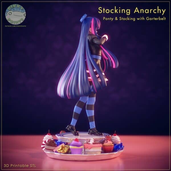 Stocking Anarchy - Panty & Stocking with Garterbelt - obrazek 3