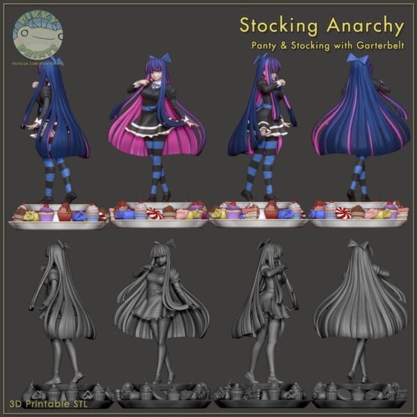 Stocking Anarchy - Panty & Stocking with Garterbelt - obrazek 6