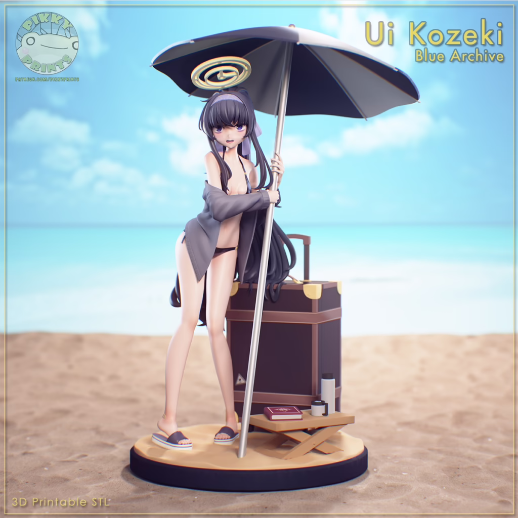 Ui Kozeki - Blue Archive - figurka 3D Drukarnia Marzeń