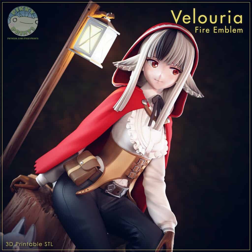Velouria - Fire Emblem - figurka 3D Drukarnia Marzeń