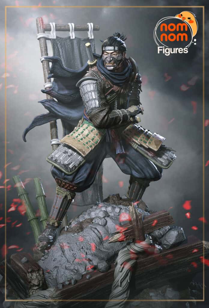 Jin Sakai - Ghost of Tsushima - figurka 3D Drukarnia Marzeń