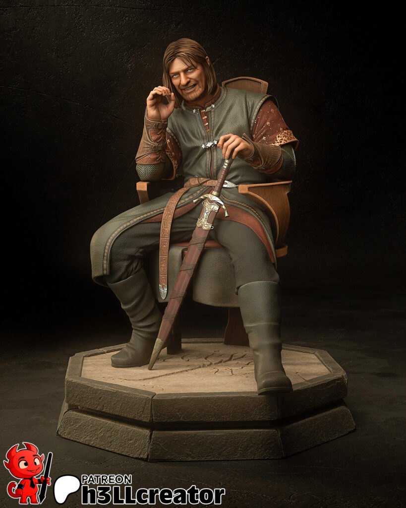 Boromir - The Lord of the Rings - figurka 3D Drukarnia Marzeń