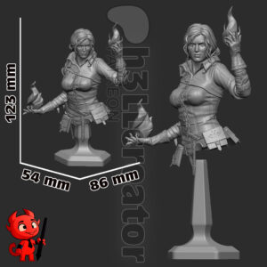 Triss Merigold - Wiedźmin - miniatura 10