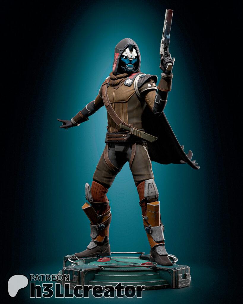 Cayde-6 - Destiny 2 - figurka 3D Drukarnia Marzeń
