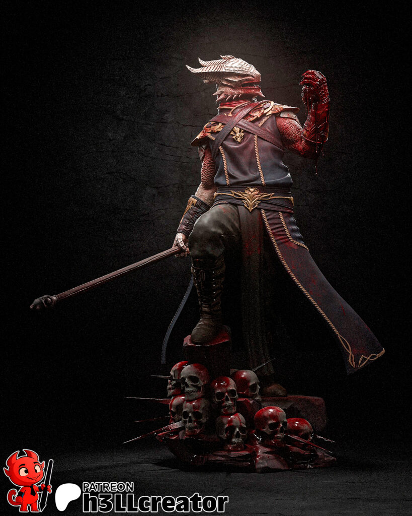 Dark Urge - Baldur's Gate 3 - figurka 3D Drukarnia Marzeń