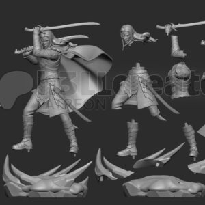 Drizzt Do'Urden - Dungeons & Dragons - miniatura 6