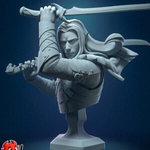 Drizzt Do'Urden - Dungeons & Dragons - miniatura 5
