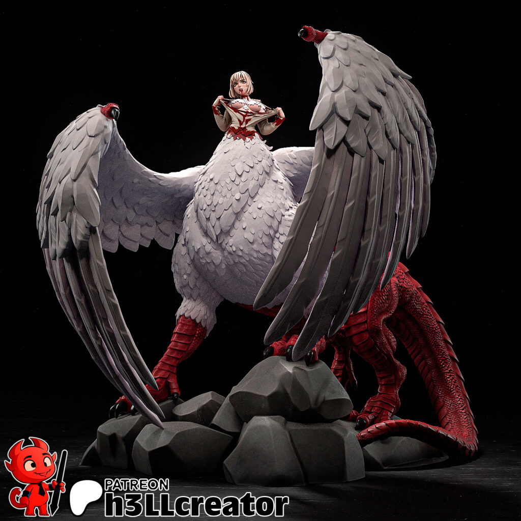 Falin Touden - Dungeon Meshi - figurka 3D Drukarnia Marzeń