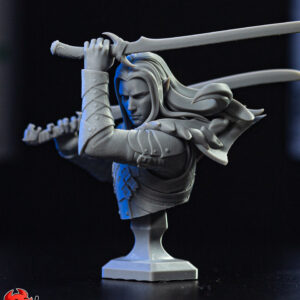 Drizzt Do'Urden - Dungeons & Dragons - miniatura 4