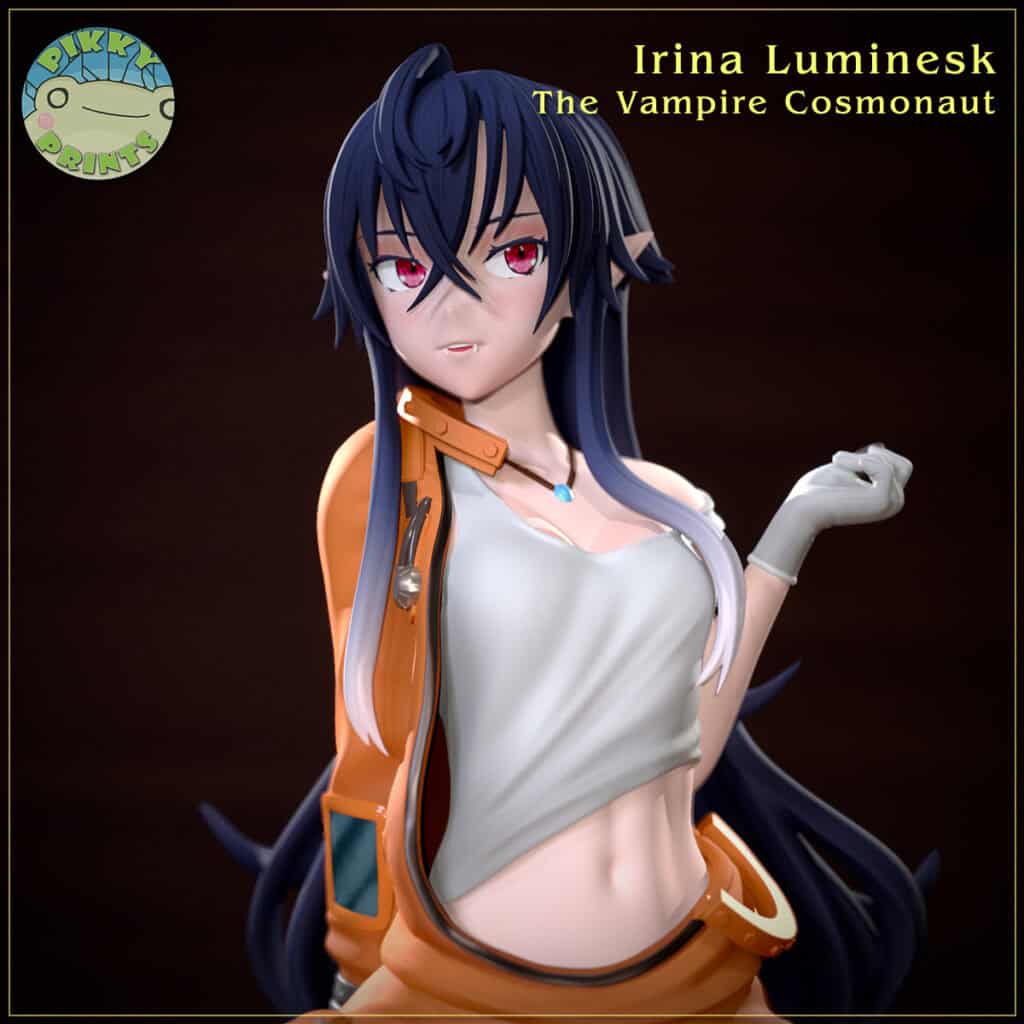 Irina Luminesk - The Vampire Cosmonaut - figurka 3D Drukarnia Marzeń