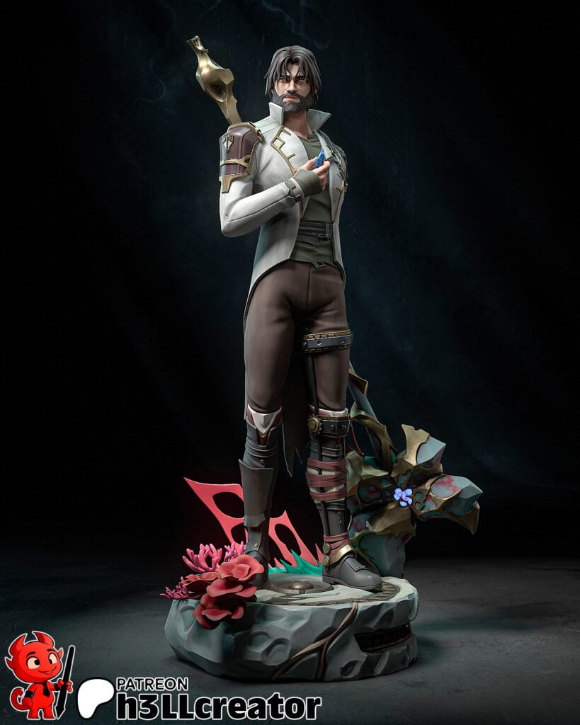 Jayce - Arcane - figurka 3D Drukarnia Marzeń