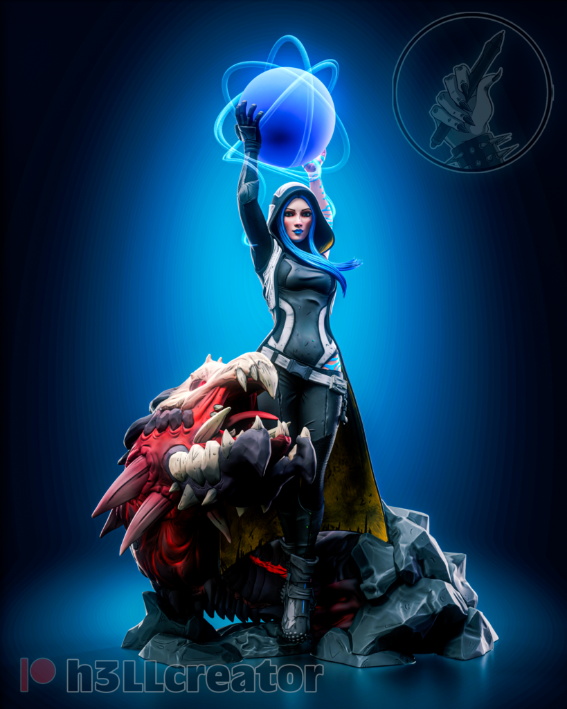 Maya - Borderlands - figurka 3D Drukarnia Marzeń