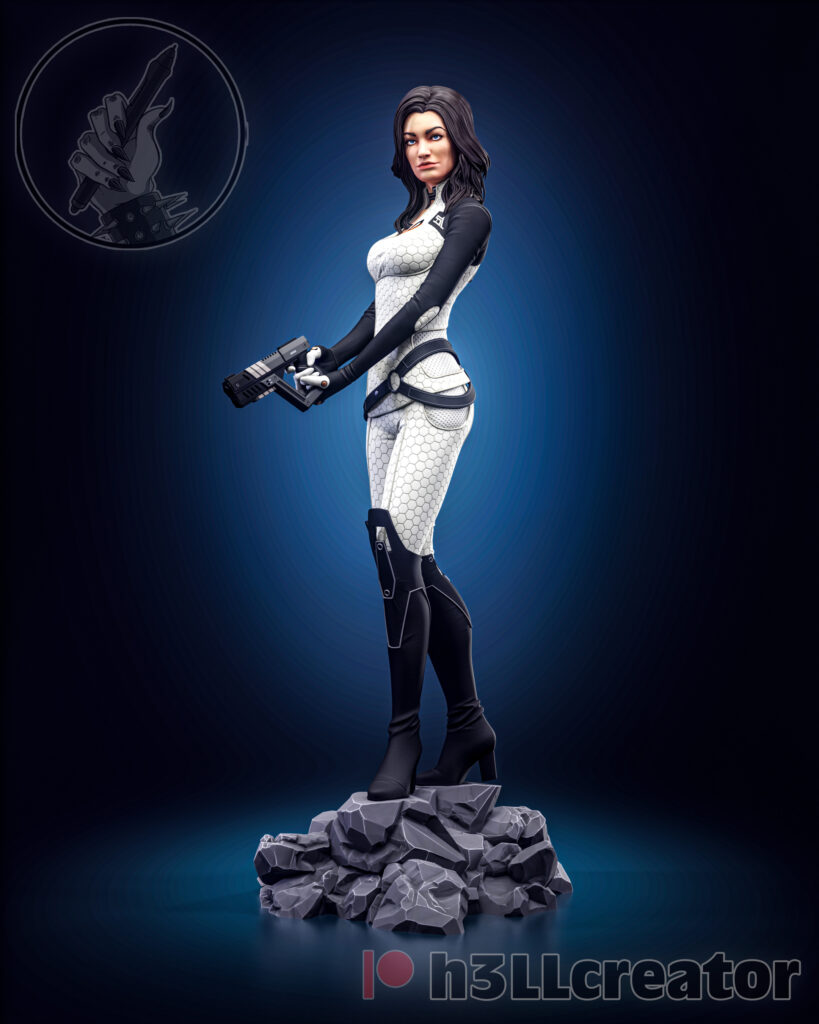 Miranda - Mass Effect - figurka 3D Drukarnia Marzeń