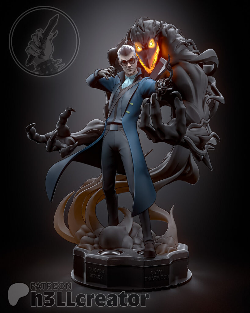 Percival de Rolo - The Legend of Vox Machina - figurka 3D Drukarnia Marzeń