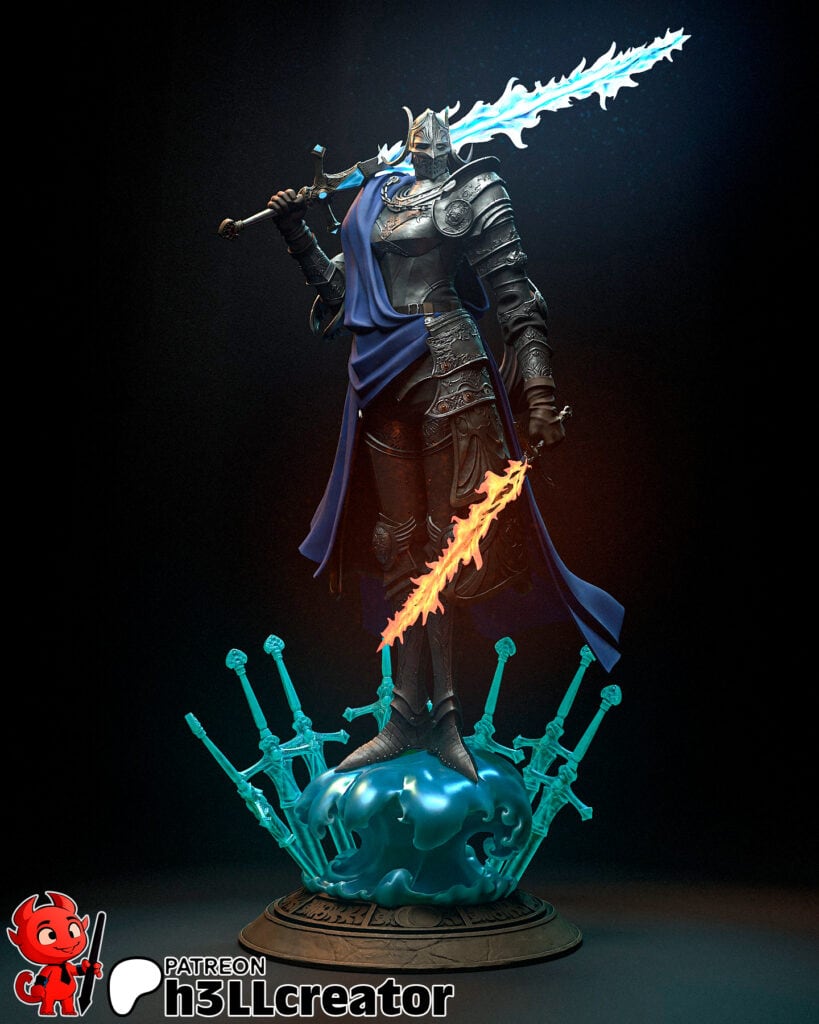 Rellana - Elden Ring - figurka 3D Drukarnia Marzeń
