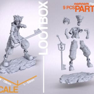 Sora - Kingdom Hearts - miniatura 3
