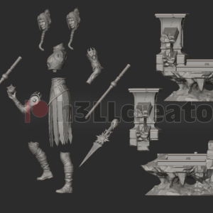 Shadowheart Dark Justiciar - Baldur’s Gate 3 - miniatura 5