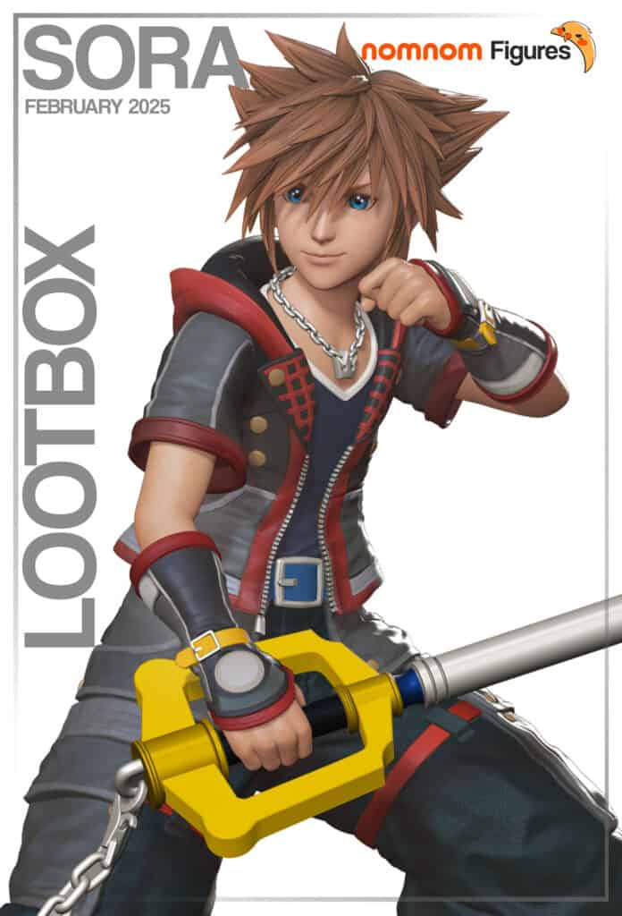Sora - Kingdom Hearts - figurka 3D Drukarnia Marzeń