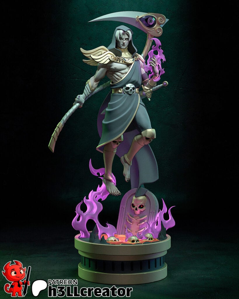 Thanatos - Hades - figurka 3D Drukarnia Marzeń