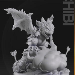 Chibi Rathalos - Monster Hunter World - miniatura 3