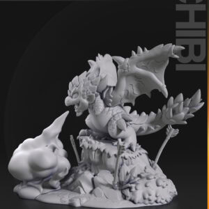 Chibi Rathalos - Monster Hunter World - miniatura 4