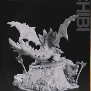 Chibi Rathalos - Monster Hunter World - miniatura 5